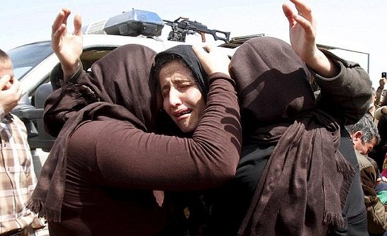 İŞİD 14 yaşlı qızı diri-diri yandırdı