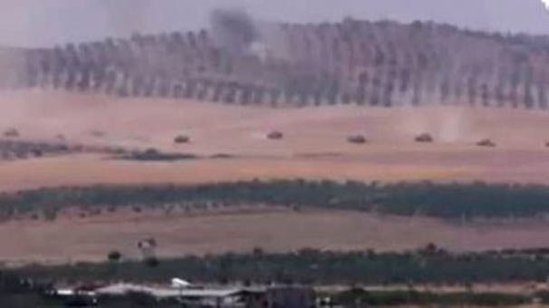 TƏCİLİ ! Türkiyə tankları sərhədi keçdi-Cerablusda döyüşlər gedir(YENİLƏNİB)