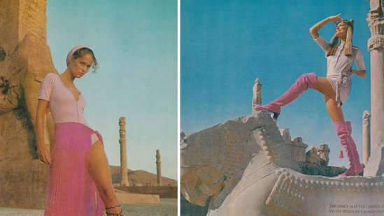 Daim çadrada olan İRANLI QIZLAR əcnəbilər üçün soyundu- Heç yerdə görmədiyiniz FOTOLAR