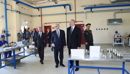 Azərbaycanda silah zavodu açıldı - prezidentimiz açılışda - FOTOLAR