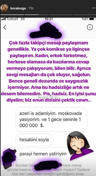 Azərbaycanlı biznesmendən türk aktrisaya BİABIRÇI TƏKLİF: 1 gecəyə 1 milyon... - Özge HƏR ŞEYİ AÇDI - FOTO