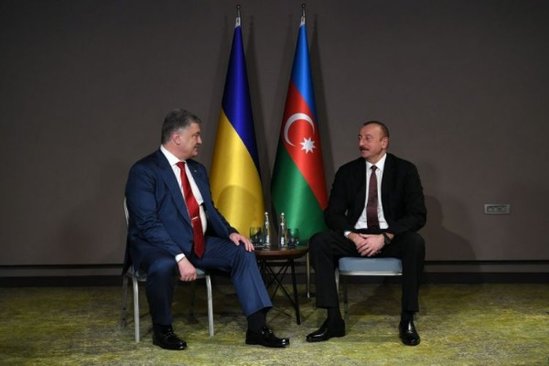 Prezident Poroşenko ilə görüşdü - FOTO