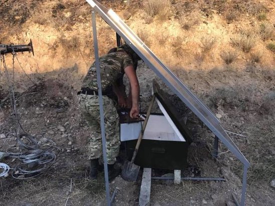 Ermənistan ordusu Qarabağda yeni səngərlər qazır - FOTOLAR