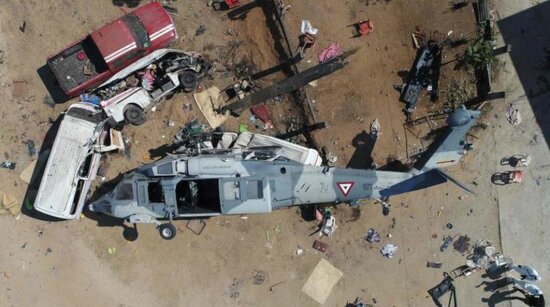 Əfqanıstanda helikopter qəzası-7 ölü