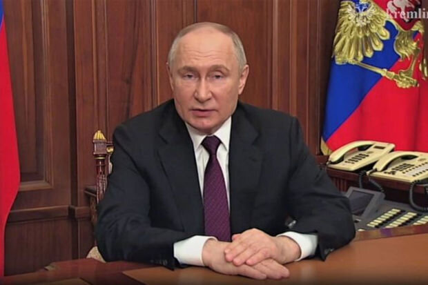 Putin xalqa müraciət etdi - Video