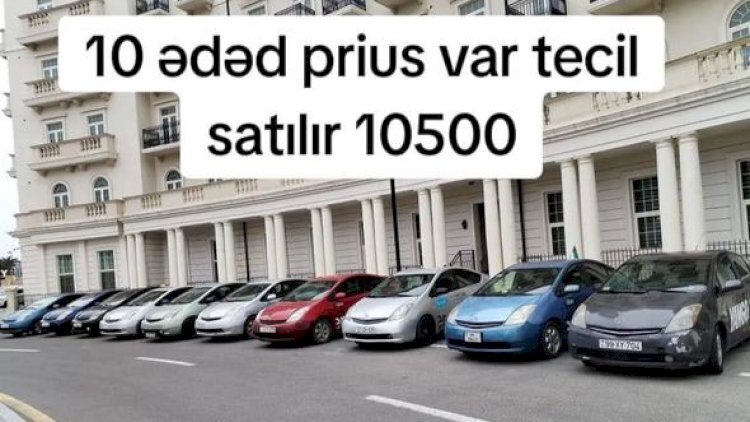 NK qərarından sonra kütləvi satış başladı: Minlərlə "Prius"un aqibəti necə olacaq?