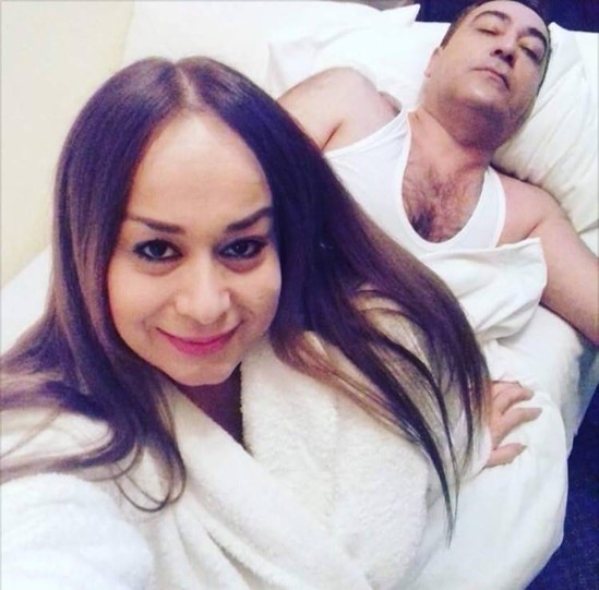 Əməkdar artistimiz yataqda 