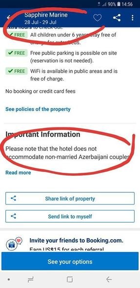 Bakıda məşhur otel azərbaycanlıları təhqir etdi - FAKT