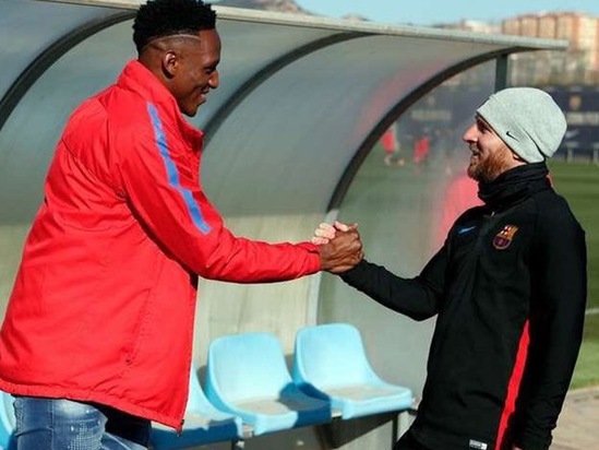 Messi yeni komanda yoldaşı ilə görüşdü - FOTO