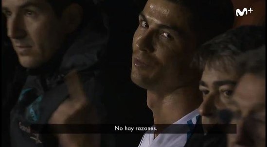 Ronaldo operatora əsəbləşdi: "Məni çəkmə, oyunu çək" - FOTO