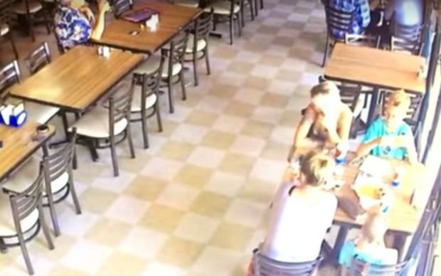 ABŞ-da restoranda "ruh məskən salıb" – gecə saatlarında çəkilən VİDEO