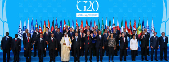 Almaniyada G20-nin qurultayı başladı