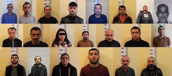 Ağdaşda narkotik və oğurluq cinayətlərinə görə 23 nəfər saxlanılıb - FOTO