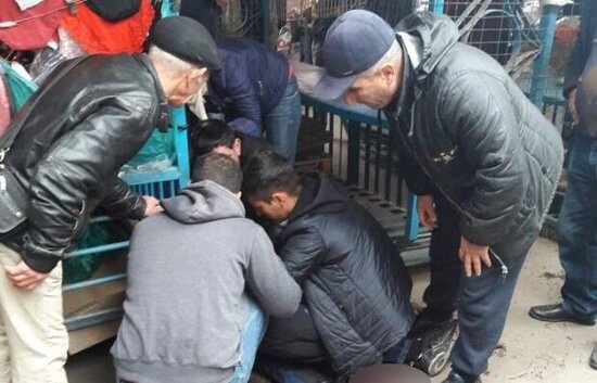 Azərbaycanlıların bazar davası: qan töküldü