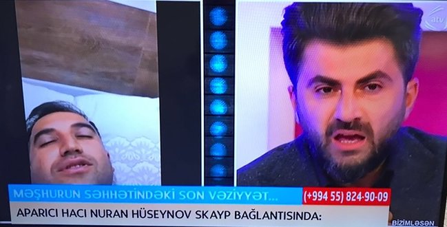 Azərbaycanlı məşhurun xəstəxanadan görüntüləri yayıldı: "Yaxşı deyiləm..." - VİDEO