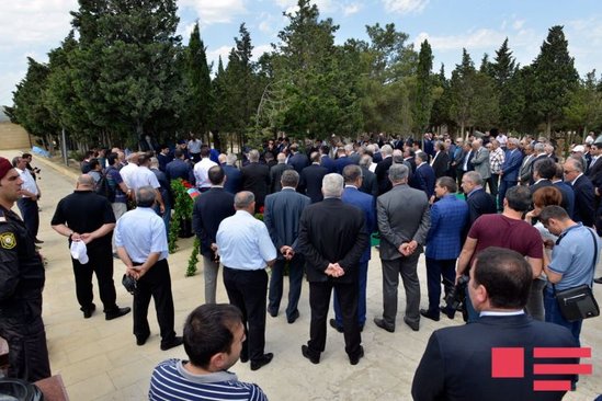 Nazir Natiq Əliyevin vida mərasimi başa çatdı - FOTOLAR