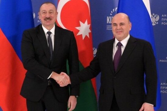 Azərbaycan Prezidenti Rusiyanın baş naziri ilə görüşüb - VİDEO