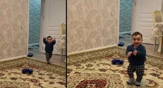 Azərbaycanda körpənin videosu rekord baxış topladı - VİDEO