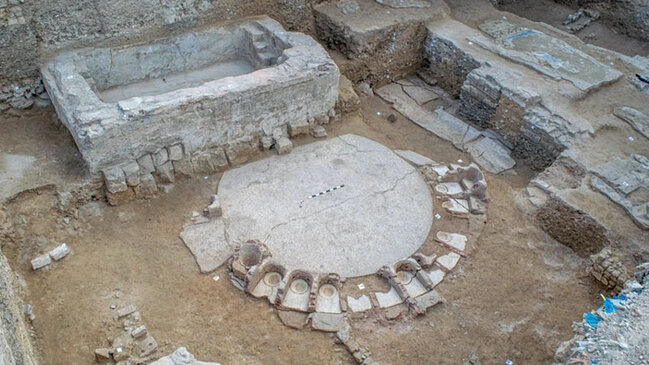 İsgəndəriyyədə nadir Roma villası və ictimai hamam aşkarlandı