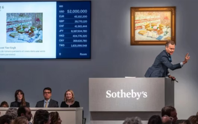 Van Qoqun iki əsəri satış rekordu qırdı - Fotolar