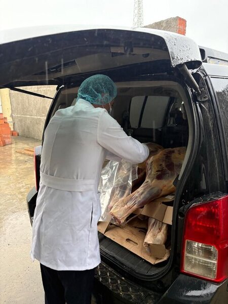 Biləsuvardan Bakıya 227 kq at əti aparmaq istədi - Yolda üstü açıldı