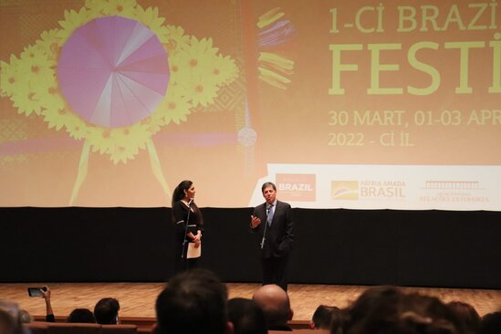 Bakıda 1-ci Braziliya Film Festivalının açılış mərasimi baş tutdu - FOTO-VİDEO