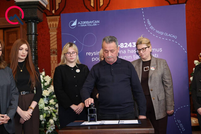 Dəhşətli qəzanın şahidi olan bələdçilər də təqdimata qatıldı - Fotolar