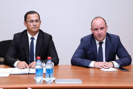 "Azəriqaz"la Xidmət rəhbərliyi arasında işçi görüşü keçirildi (FOTOLAR)