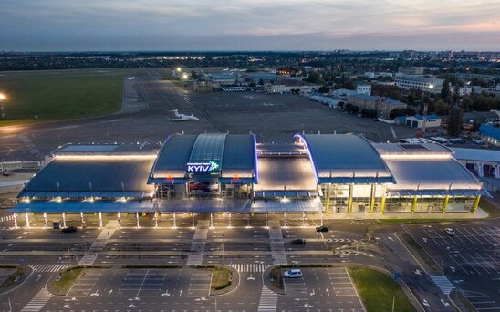 Kiyev aeroportunda bomba həyəcanı səbəbilə təxliyə aparılıb