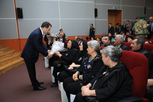 Nizami rayonunda 8 Noyabr – Zəfər Günü münasibətilə tədbir keçirilib