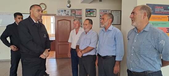 Birliyin məsul şəxsləri şəhid ailələri ilə görüşərək onların qayğıları ilə maraqlanıblar