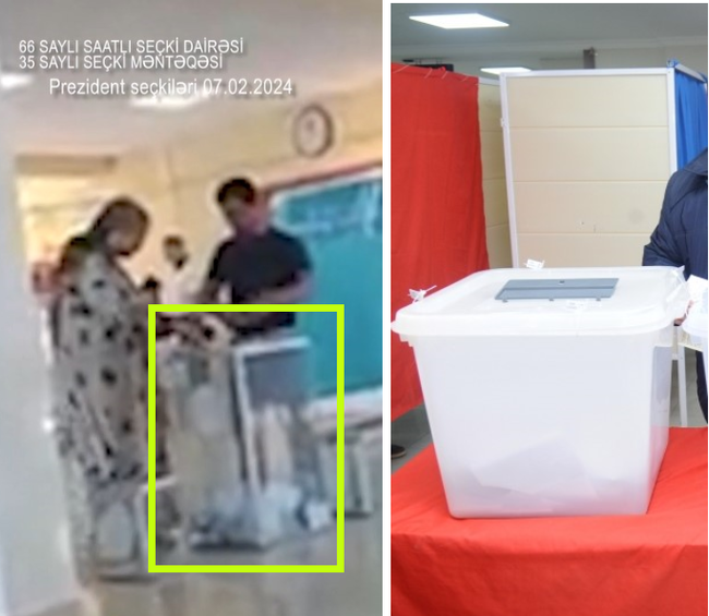 Saatlı seçki dairəsi ilə bağlı yayılan video saxtadır - Araşdırma