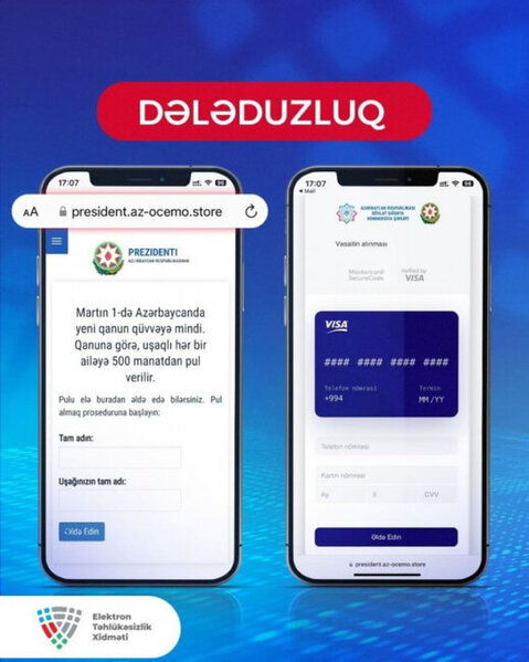 DİQQƏT! 500 manat "uşaqpulu" - Bu yolla aldadıla bilərsiniz - FOTO