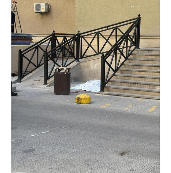 12-ci mərtəbədən yıxılan oğlan oraya HAZIRLIĞA GƏLİRMİŞ - FOTO