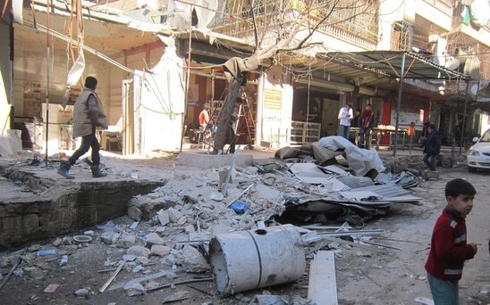 Kafedə partlayış baş verib