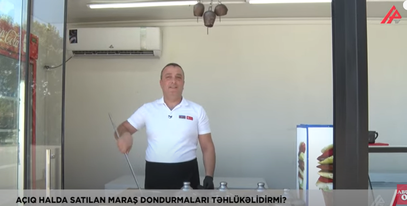Bakı küçələrində satılan Maraş dondurmaları təhlükəlidirmi?- VİDEO