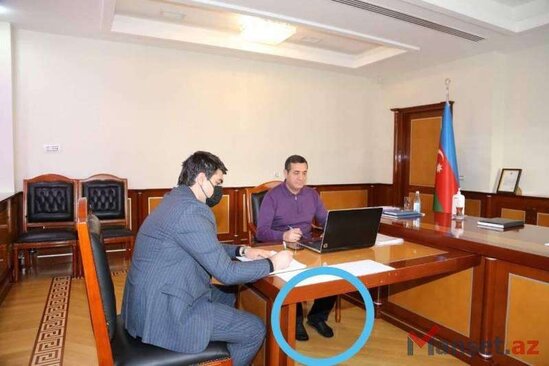 Deputat Mahir Abbaszadə "Şəpik"lə Milli Məclisdə - BİABIRÇI FOTO