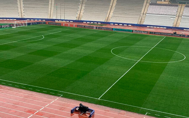 Respublika stadionunda "Qarabağ"ın oyunu öncəsi vəziyyət necədir? - Video
