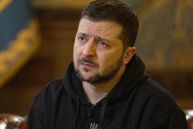 Zelenski ABŞ tərəfindən təzyiq barədə suala cavab verib