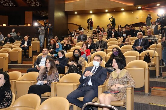 "Şuşa söhbətləri" layihəsinin təqdimat mərasimindən FOTOLAR