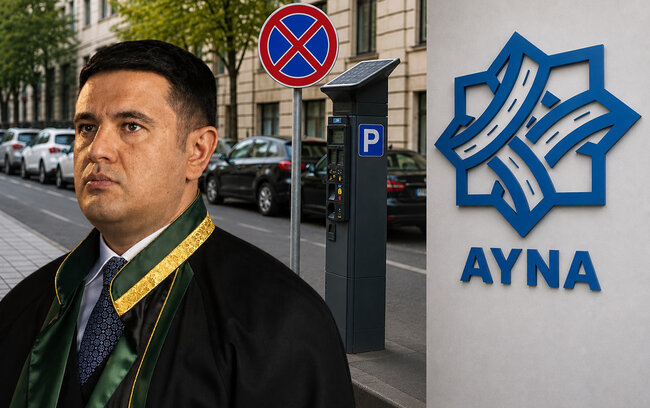 AYNA vəkilə 2 manat parklanma pulu ödəyəcək