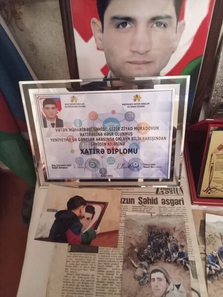 Bu gün şəhid Ziyad Muradov 31 yaşını qeyd edəcəkdi - FOTO