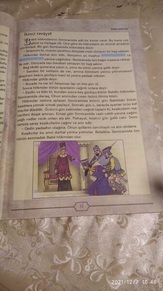 3-cü sinif dərsliyində MÖVZULAR: intihar, başqasının arvadına göz dikmək...- FOTO