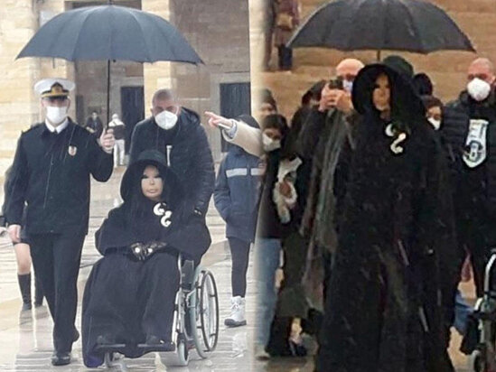 Əsgərin bu hərəkəti tənqid olundu - FOTO