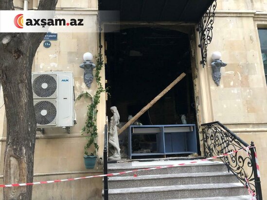 Partlayışdan geriyə qalanlar - FOTOlar