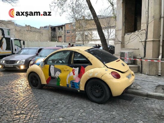 Partlayışdan geriyə qalanlar - FOTOlar