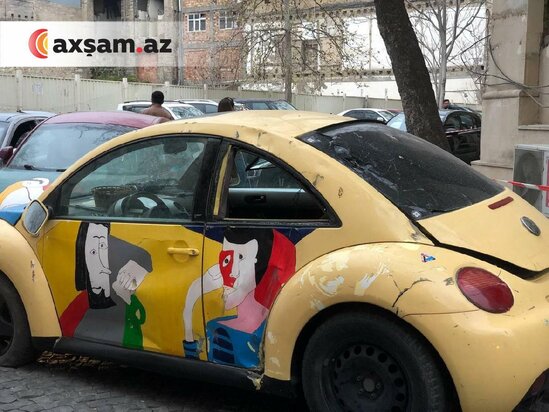 Partlayışdan geriyə qalanlar - FOTOlar