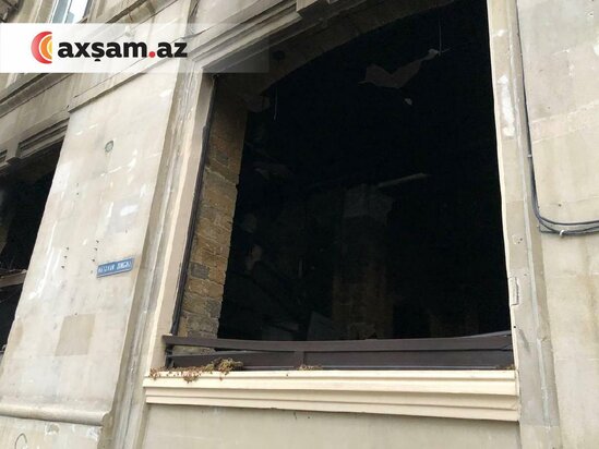 Partlayışdan geriyə qalanlar - FOTOlar