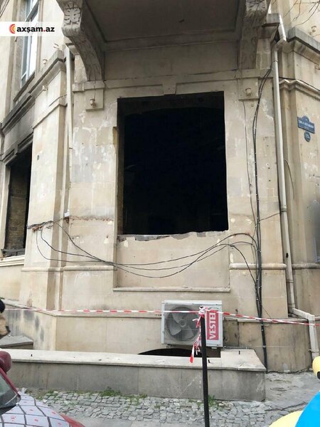 Partlayışdan geriyə qalanlar - FOTOlar