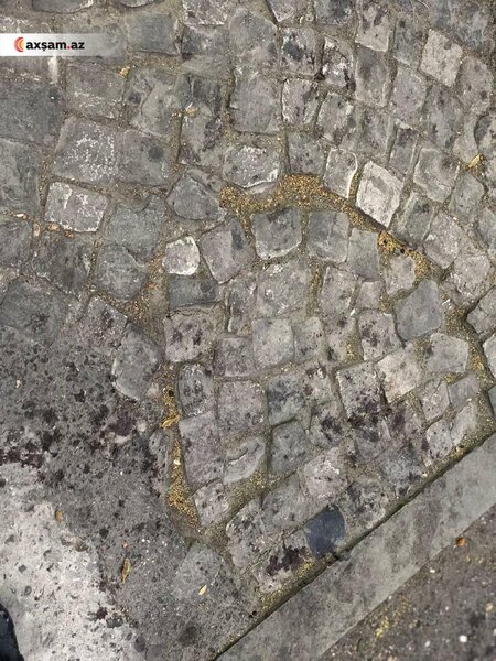 Partlayışdan geriyə qalanlar - FOTOlar